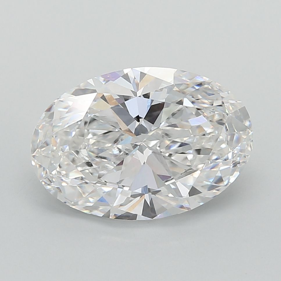 3.02 ct. oval Lab Grown Diamond front image