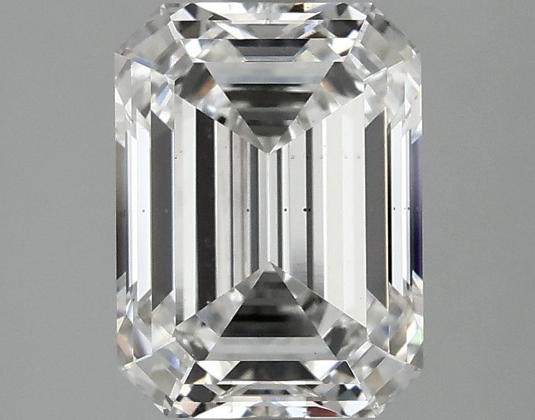 2.59 ct. emerald Lab Grown Diamond front image