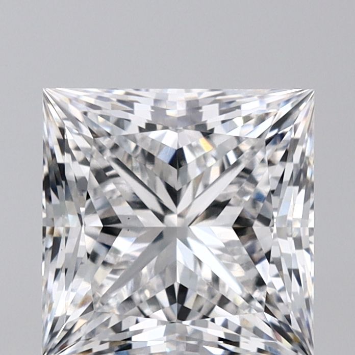 3.02 ct. princess Lab Grown Diamond front image