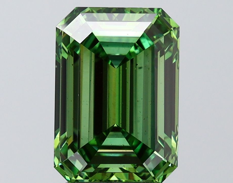 3.50 ct. emerald Lab Grown Diamond front image