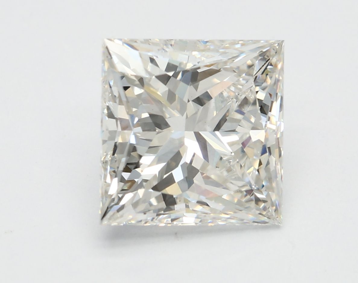3.02 ct. princess Lab Grown Diamond front image