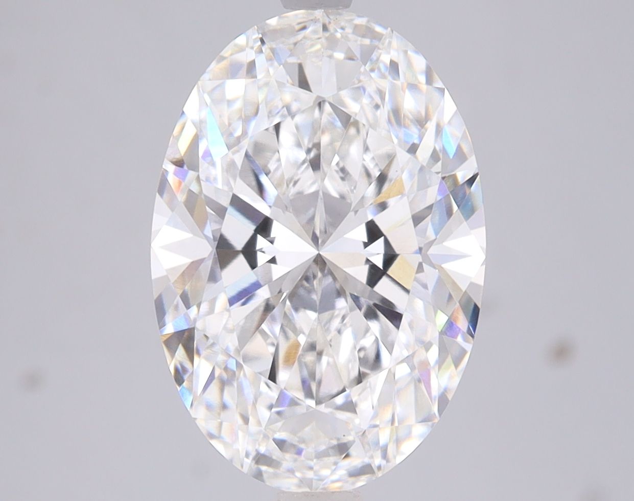 4.03 ct. oval Lab Grown Diamond front image