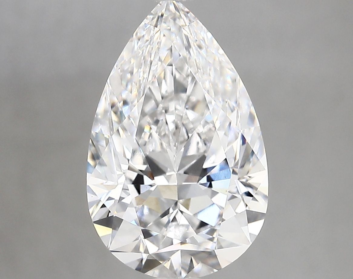 3.72 ct. pear Lab Grown Diamond front image
