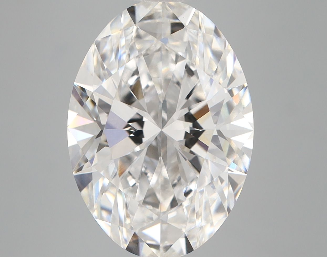 5.06 ct. oval Lab Grown Diamond front image