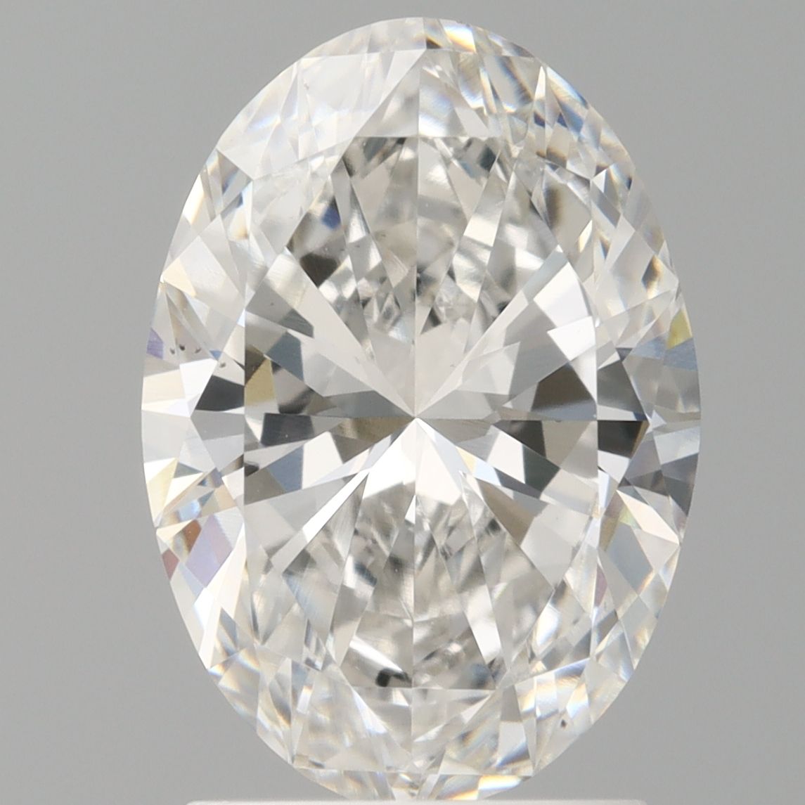 1.96 ct. oval Lab Grown Diamond front image