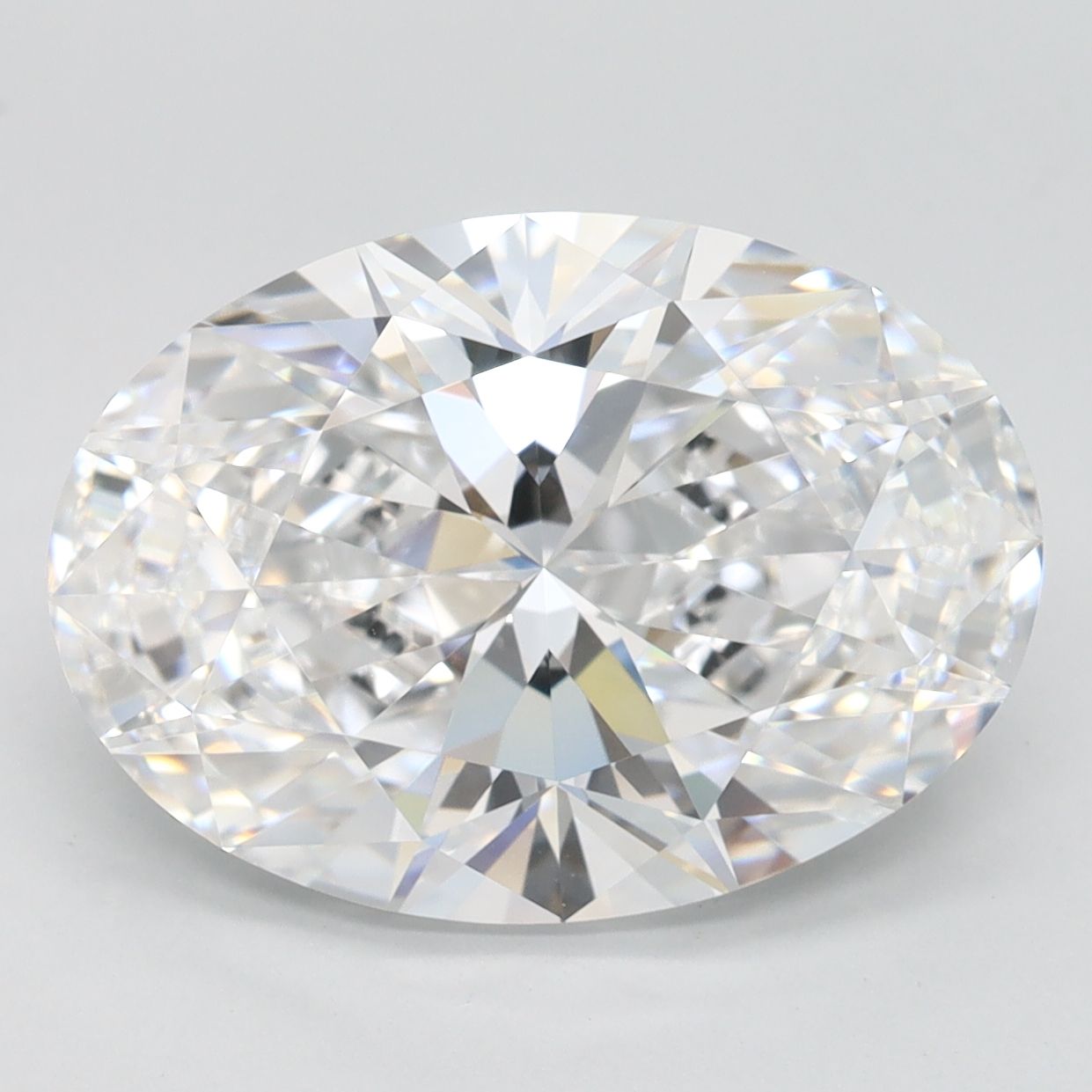 4.68 ct. oval Lab Grown Diamond front image