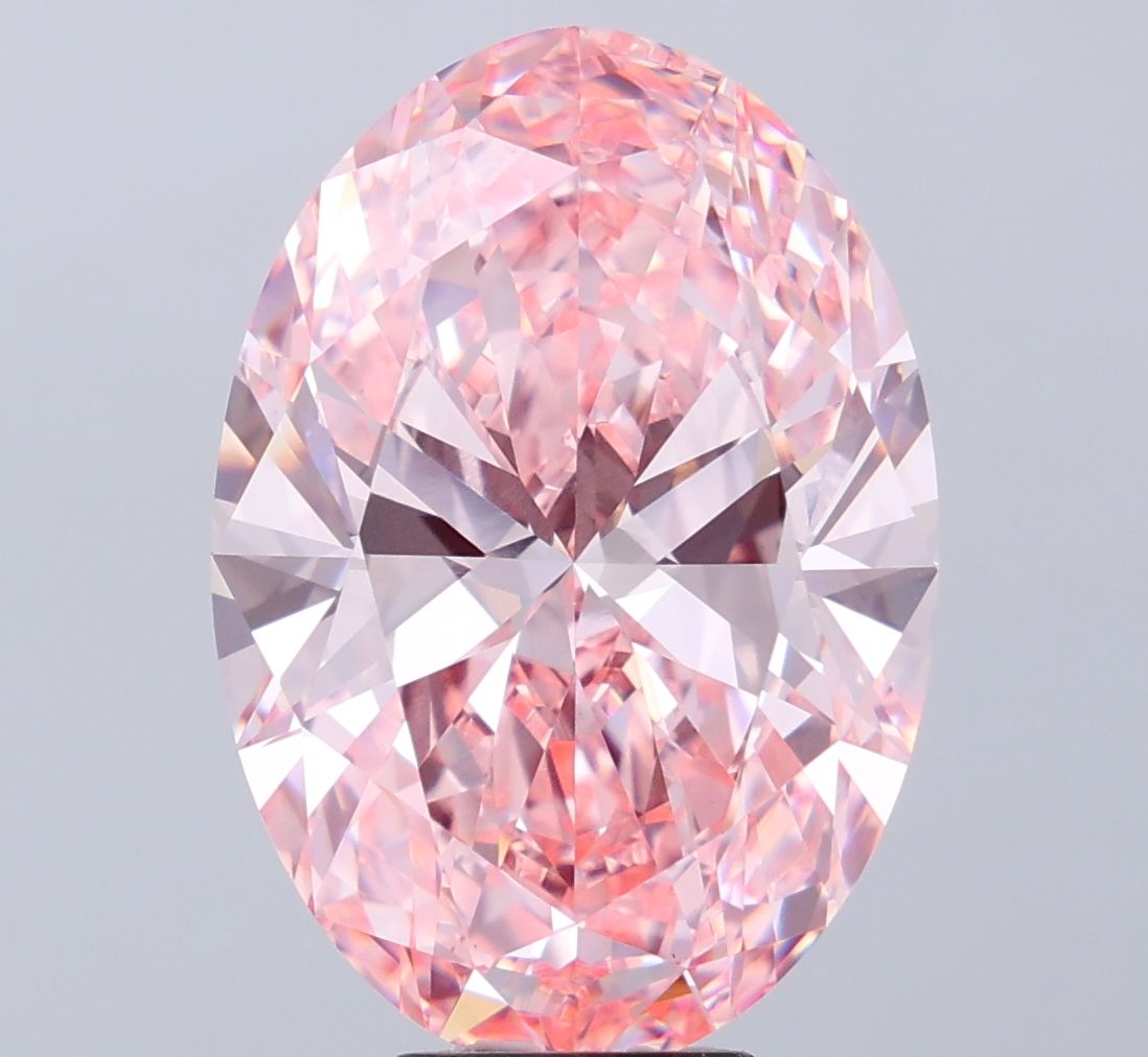 12.00 ct. oval Lab Grown Diamond front image