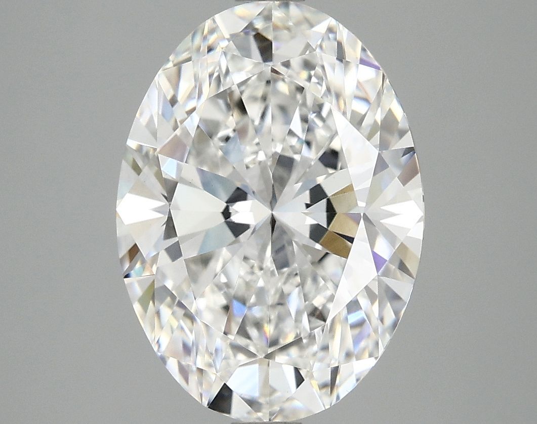 3.85 ct. oval Lab Grown Diamond front image