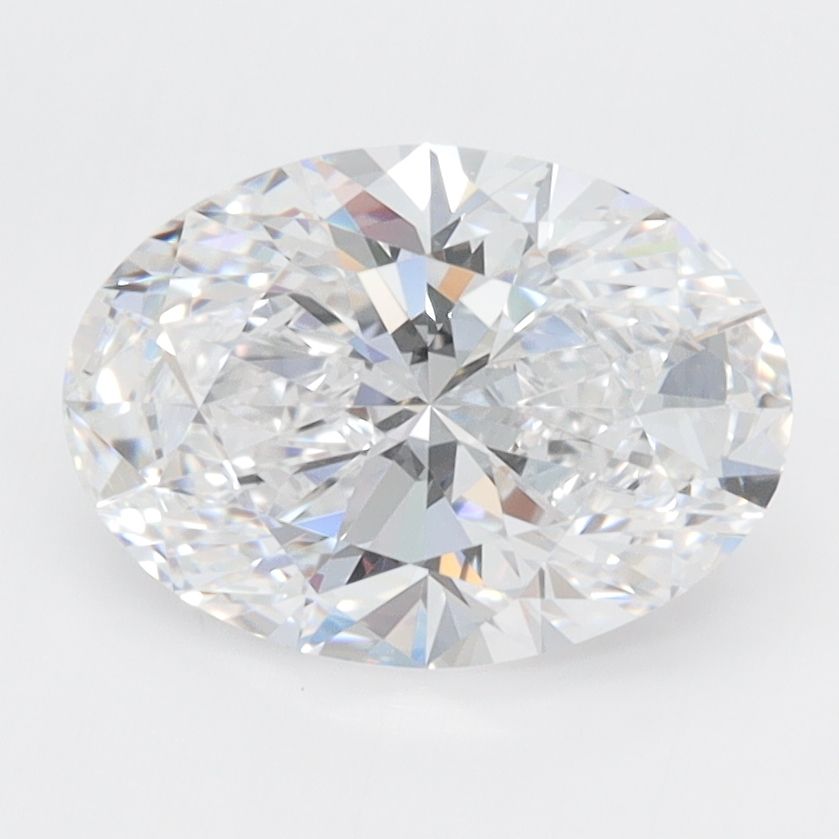 2.08 ct. oval Lab Grown Diamond front image