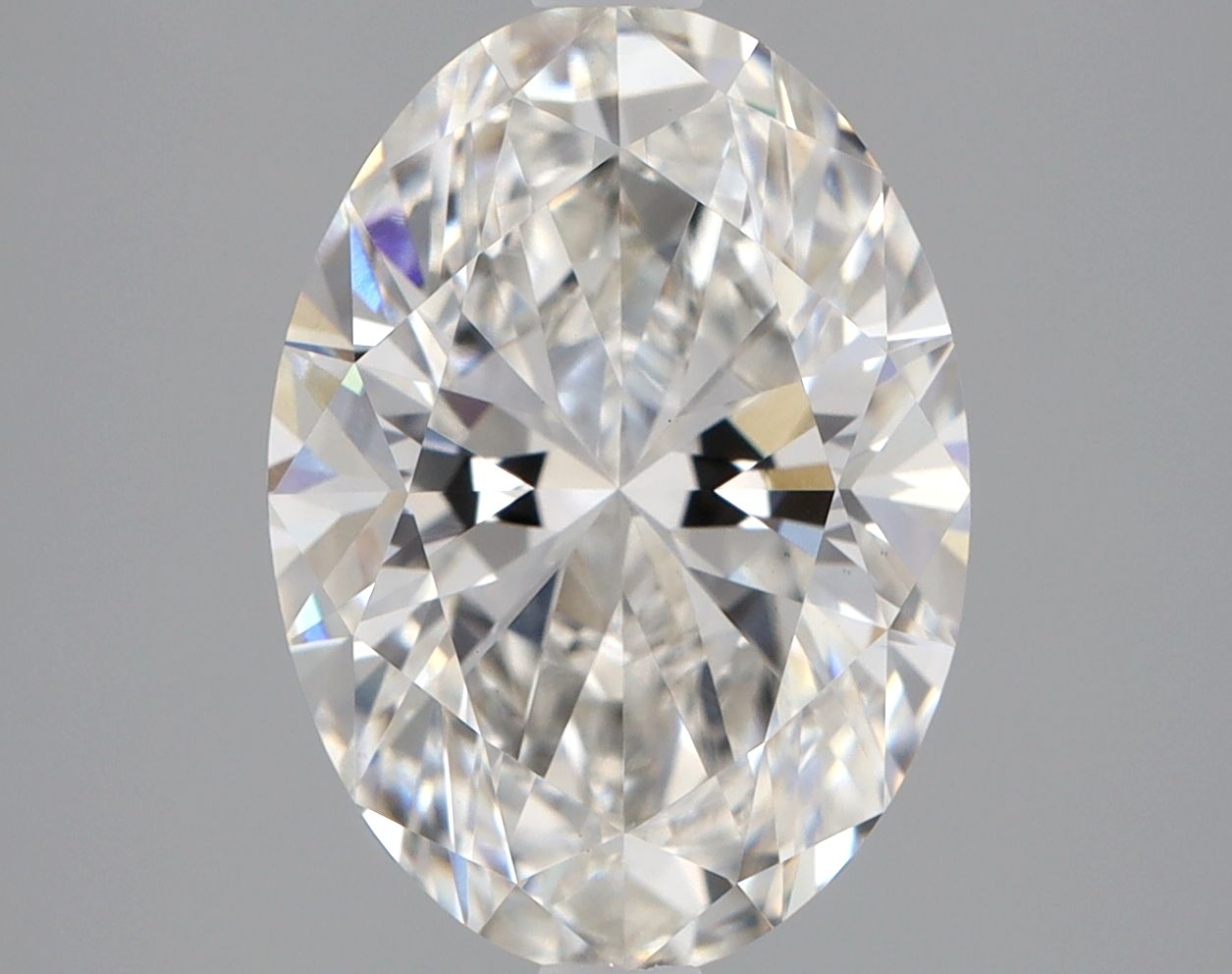 2.72 ct. oval Lab Grown Diamond front image