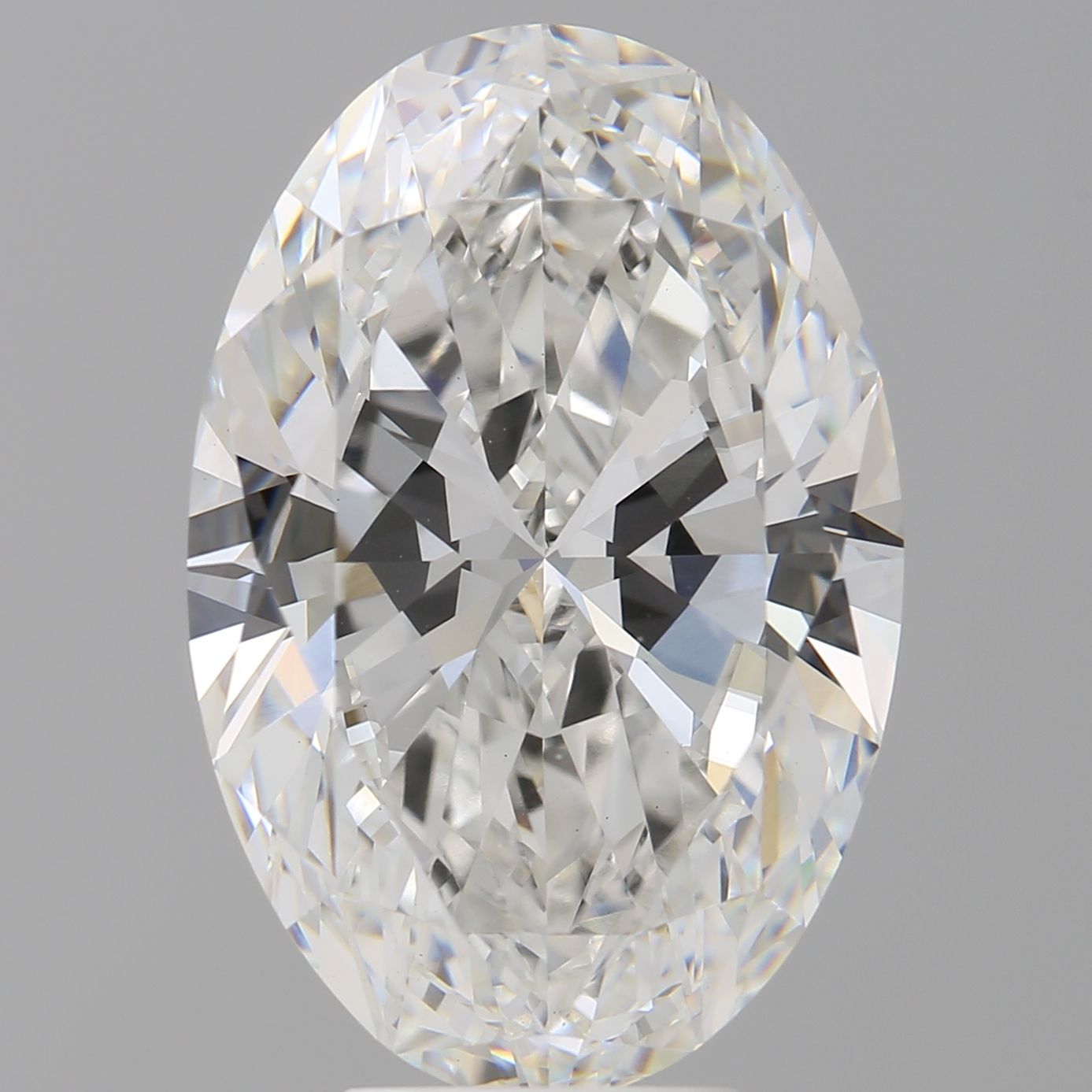 7.03 ct. oval Lab Grown Diamond front image
