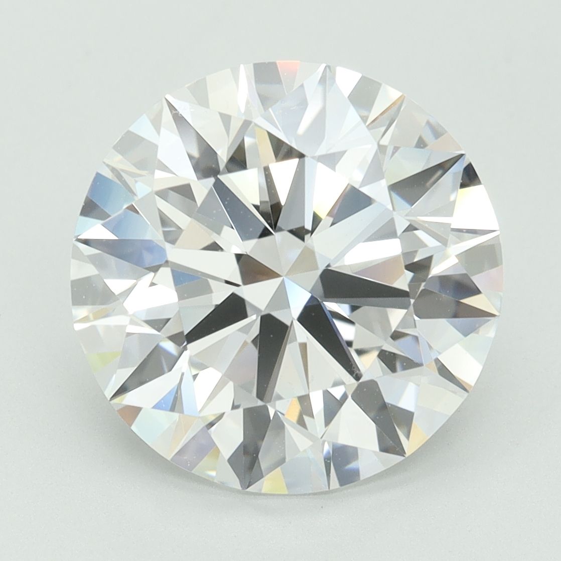 5.85 ct. round Lab Grown Diamond front image