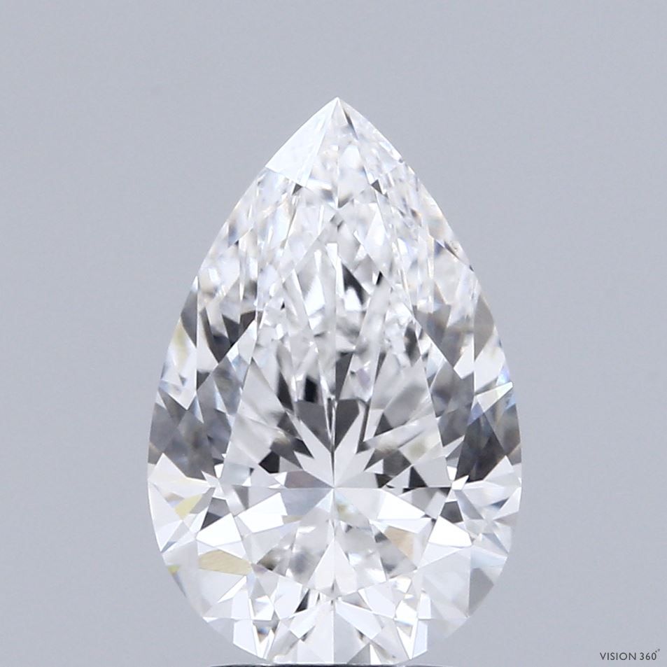 3.01 ct. pear Lab Grown Diamond front image