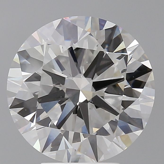 5.02 ct. round Lab Grown Diamond front image