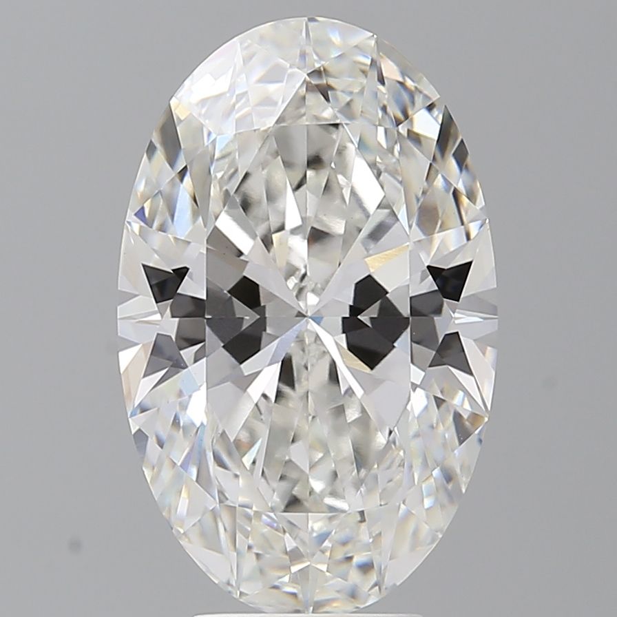 5.57 ct. oval Lab Grown Diamond front image