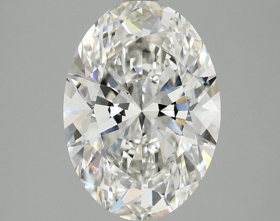 2.89 ct. oval Lab Grown Diamond front image