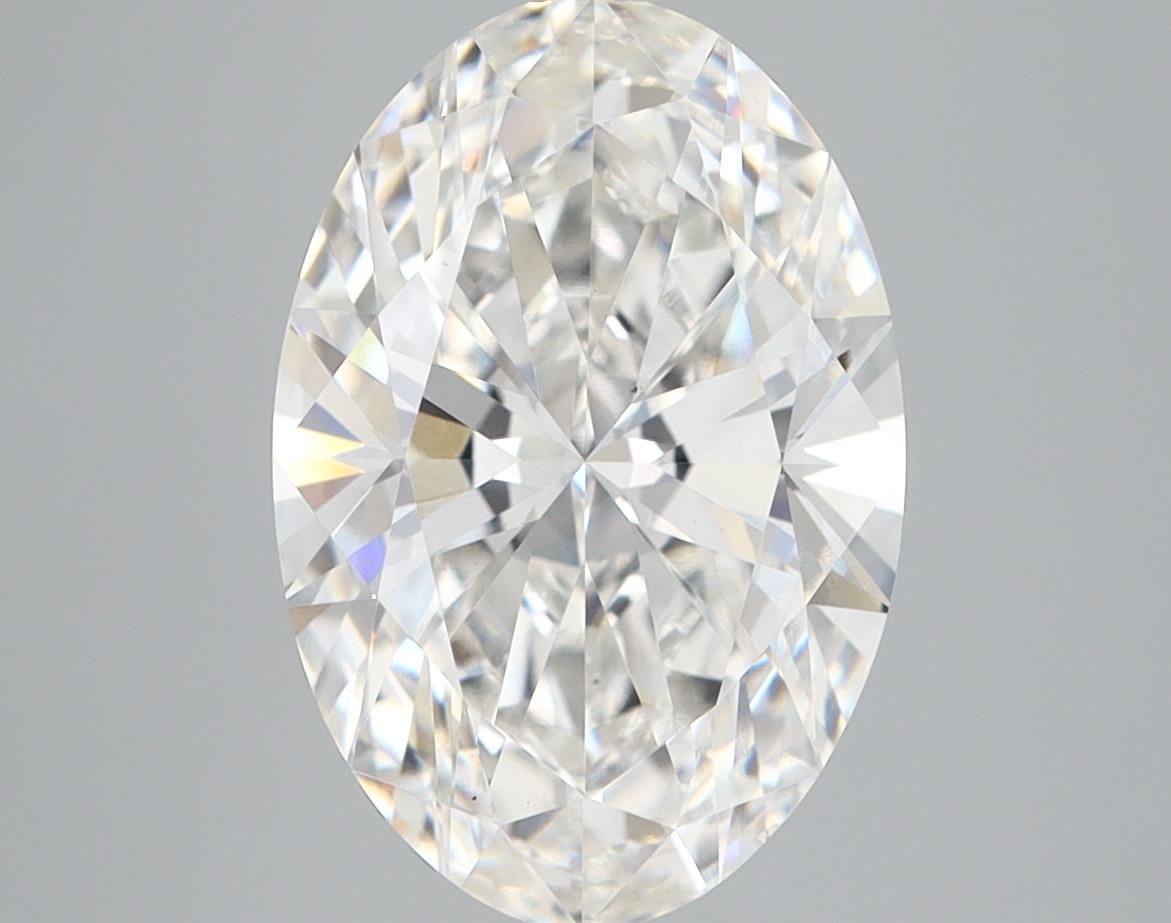3.76 ct. oval Lab Grown Diamond front image