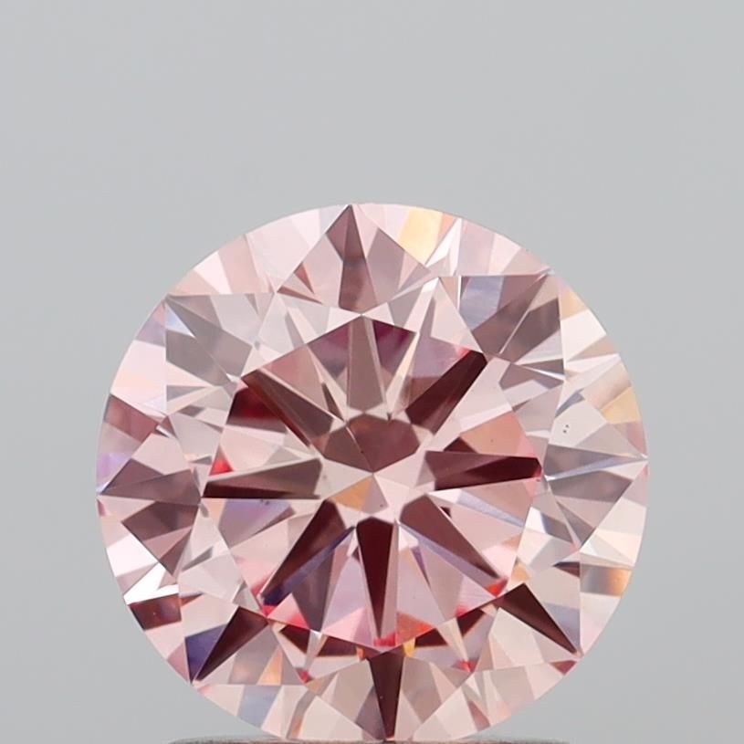 1.54 CT Fancy Intense Pink ROUND