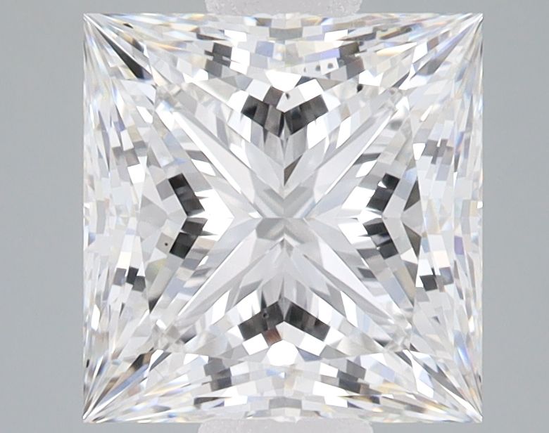 3.04 ct. princess Lab Grown Diamond front image