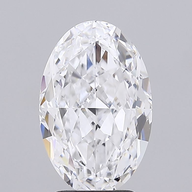 3.83 ct. oval Lab Grown Diamond front image