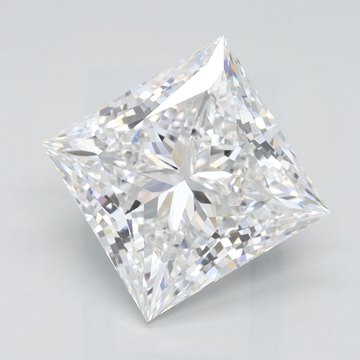 3.13 ct. princess Lab Grown Diamond front image