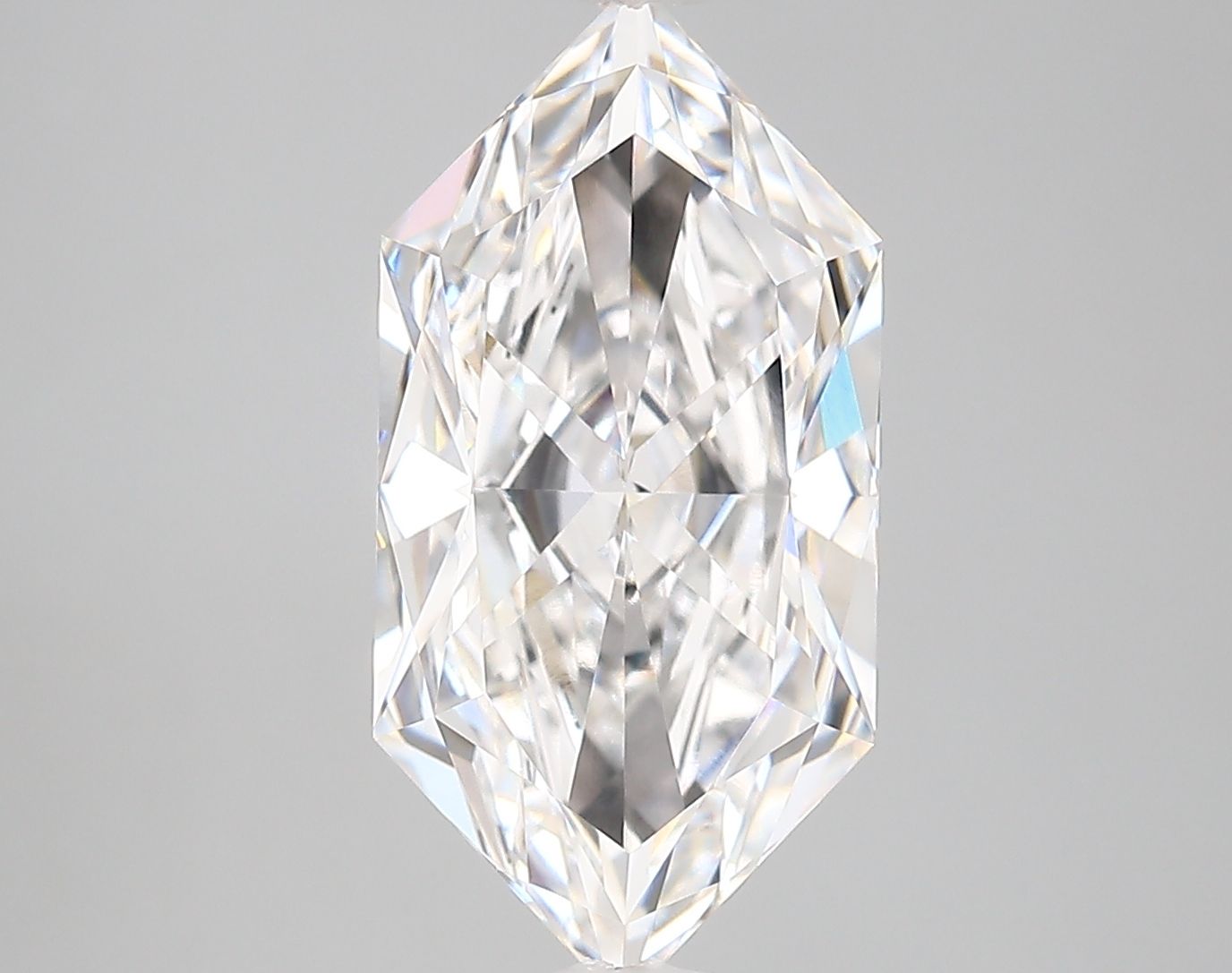 4.37 ct lab-grown Hexagonal Diamond