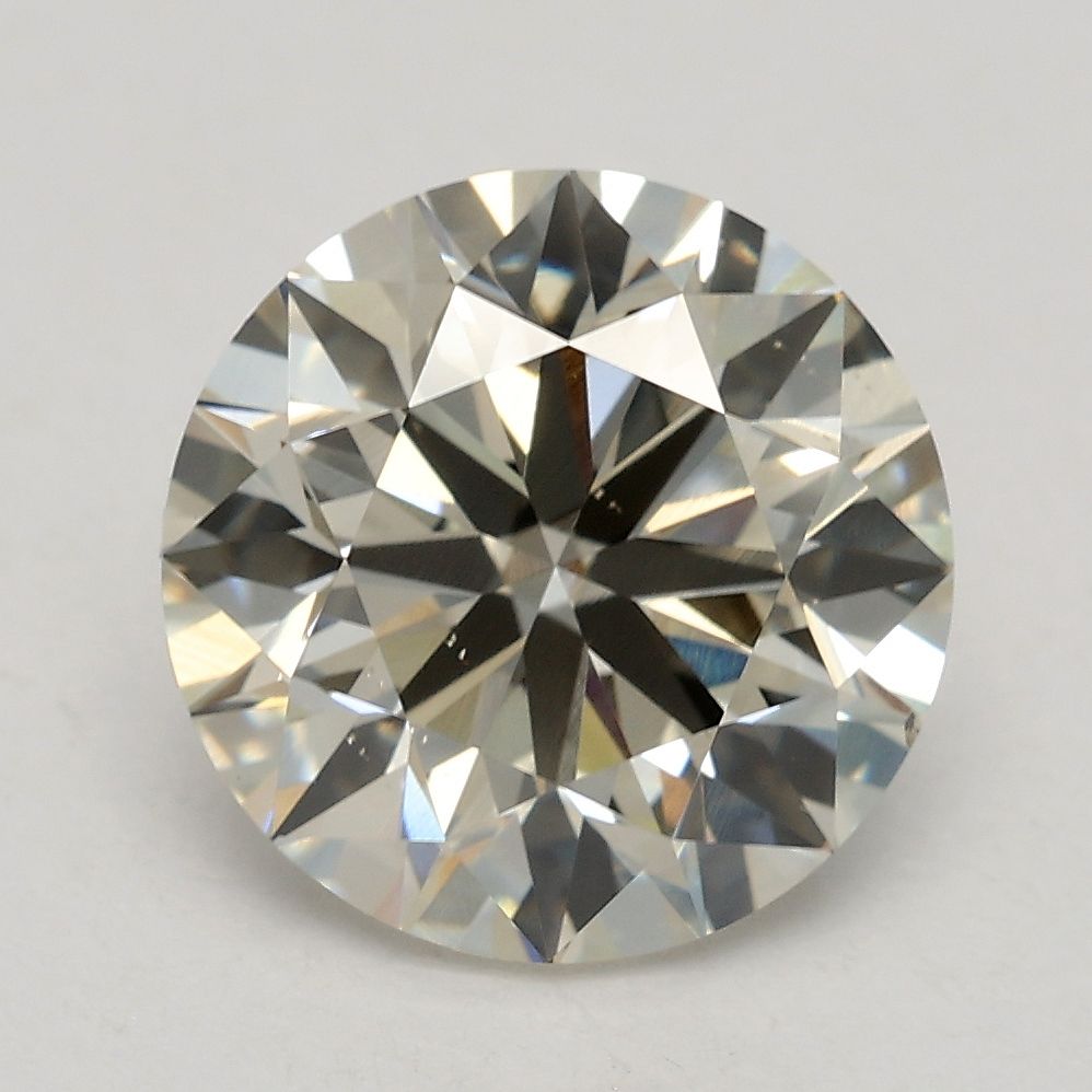2.56 ct. round Lab Grown Diamond front image