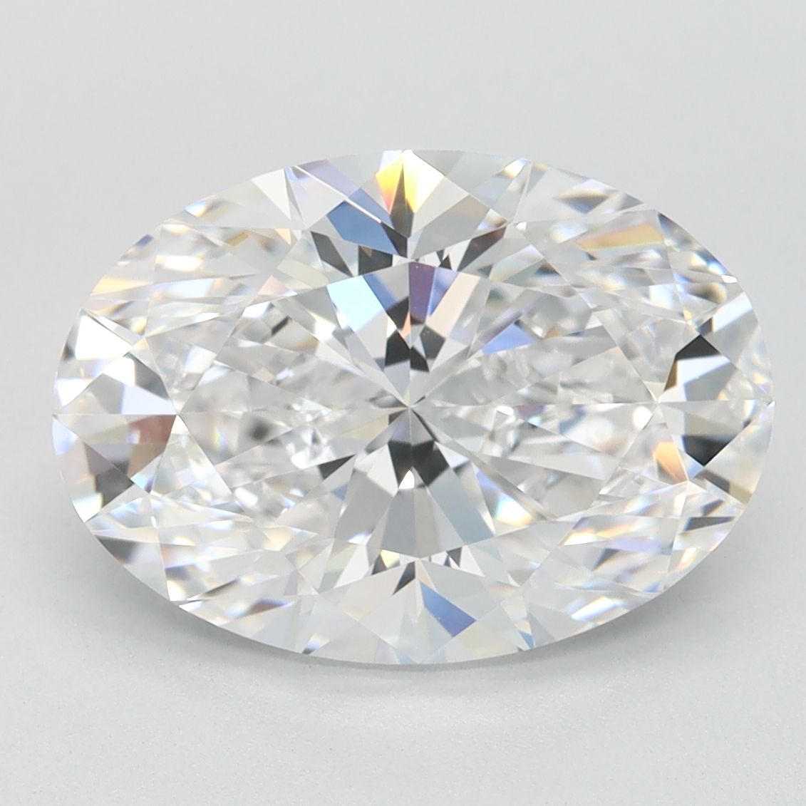 3.60 ct. oval Lab Grown Diamond front image