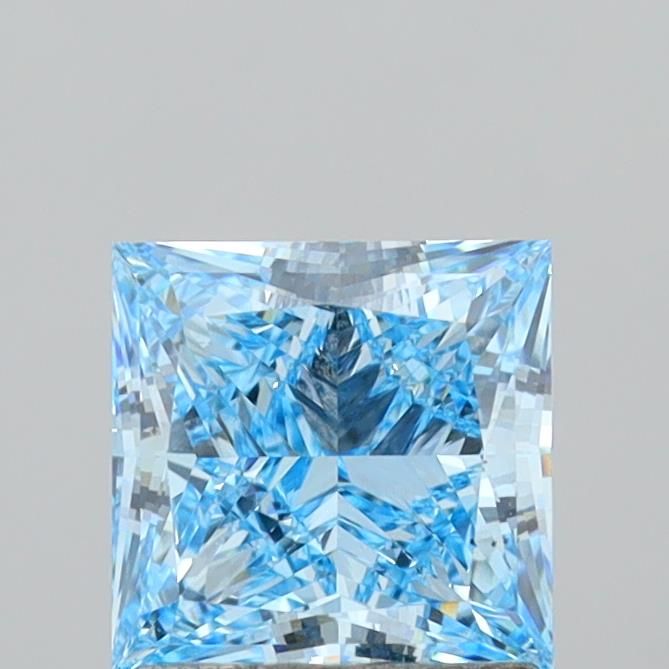 1.54 CT Fancy Vivid Blue PRINCESS