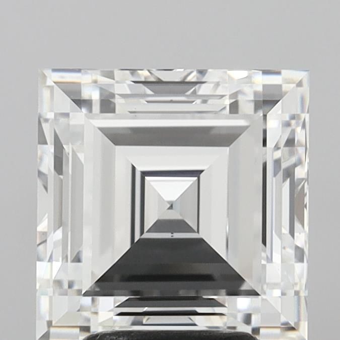 4.08 ct lab-grown Square radiant Diamond
