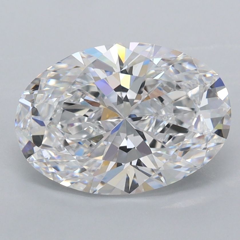 2.08 ct. oval Lab Grown Diamond front image