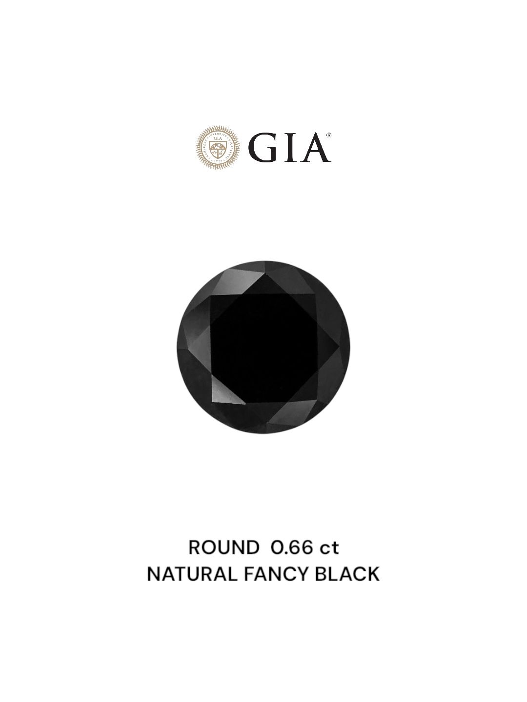 0.66 ct Round diamond