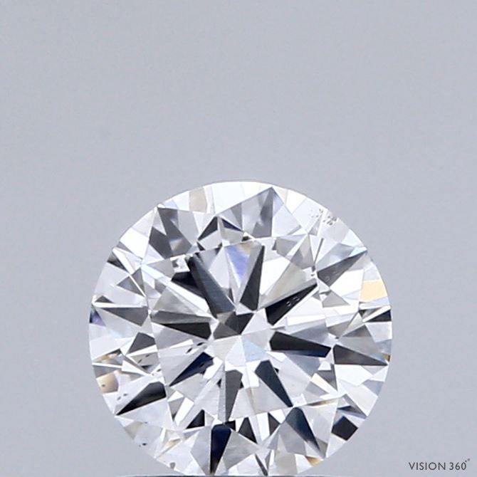 1 ct lab-grown Round Diamond