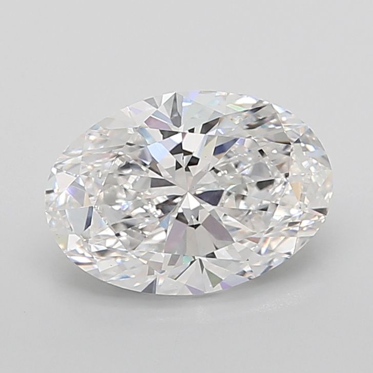 6.04 ct. oval Lab Grown Diamond front image