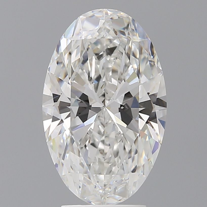 4.07 ct. oval Lab Grown Diamond front image