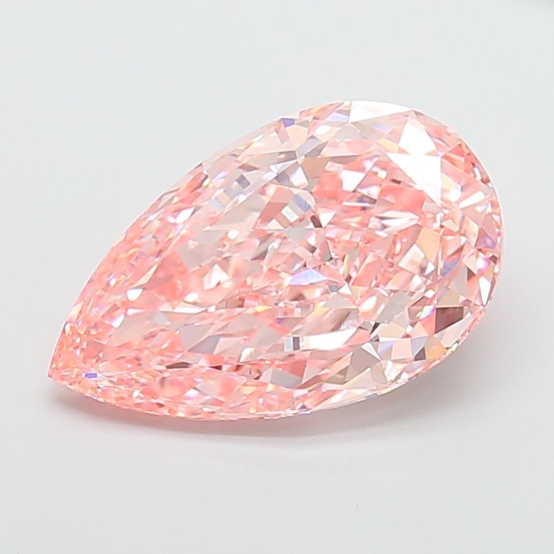 8.26 ct. pear Lab Grown Diamond front image