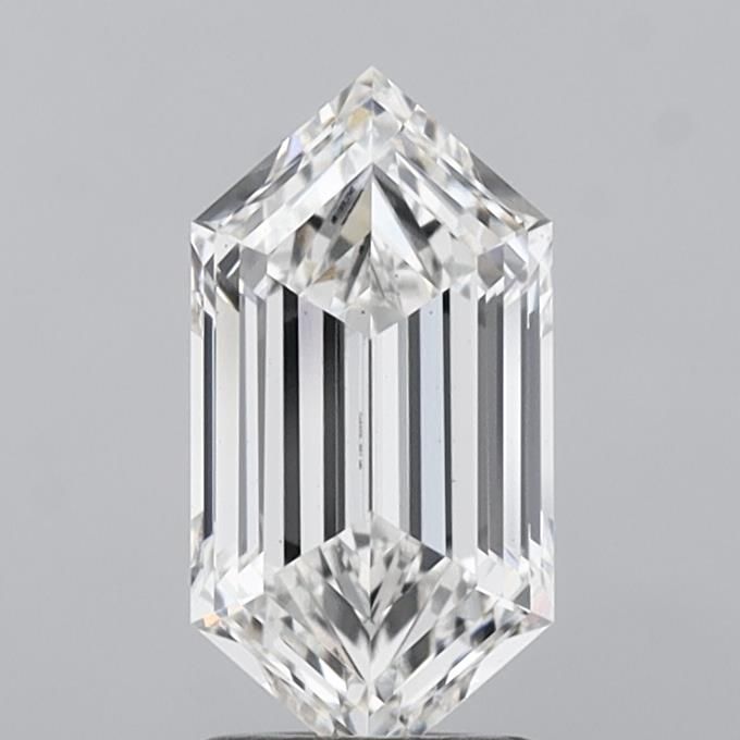 2.06 ct lab-grown Hexagonal Diamond