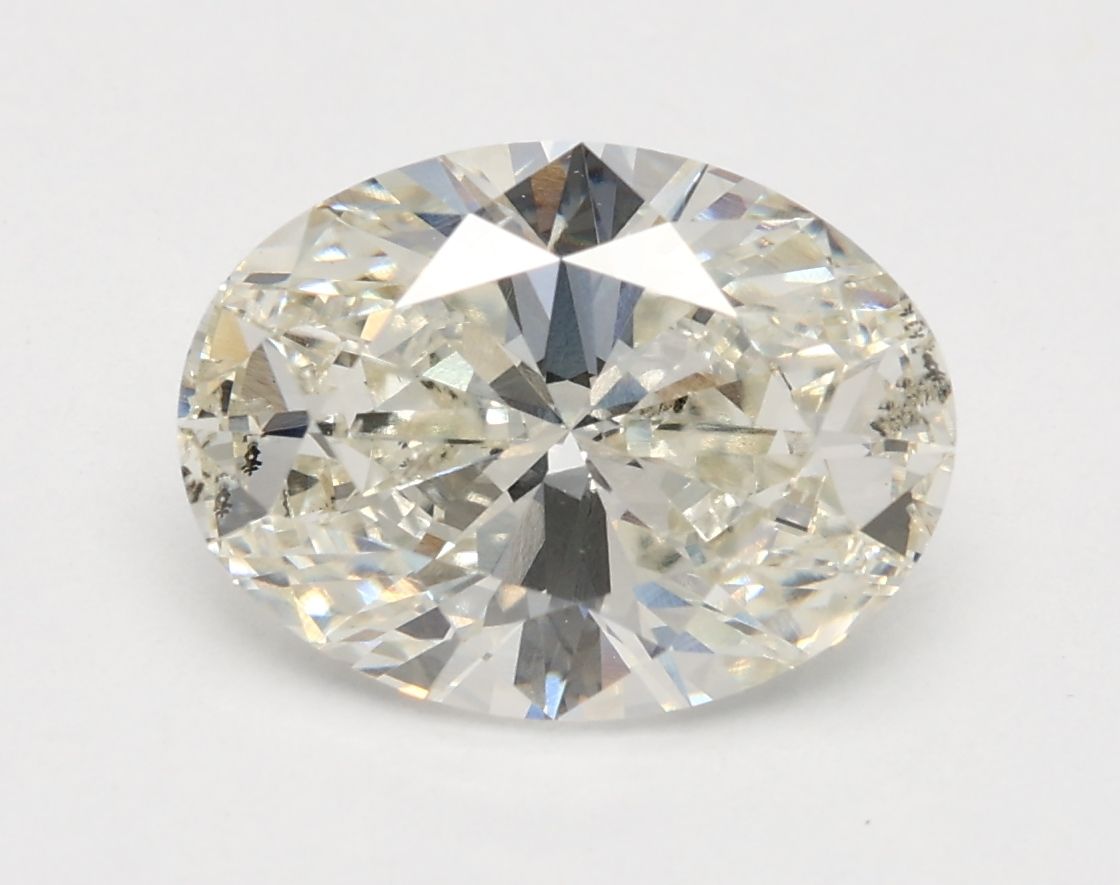 2.07 ct. oval Lab Grown Diamond front image