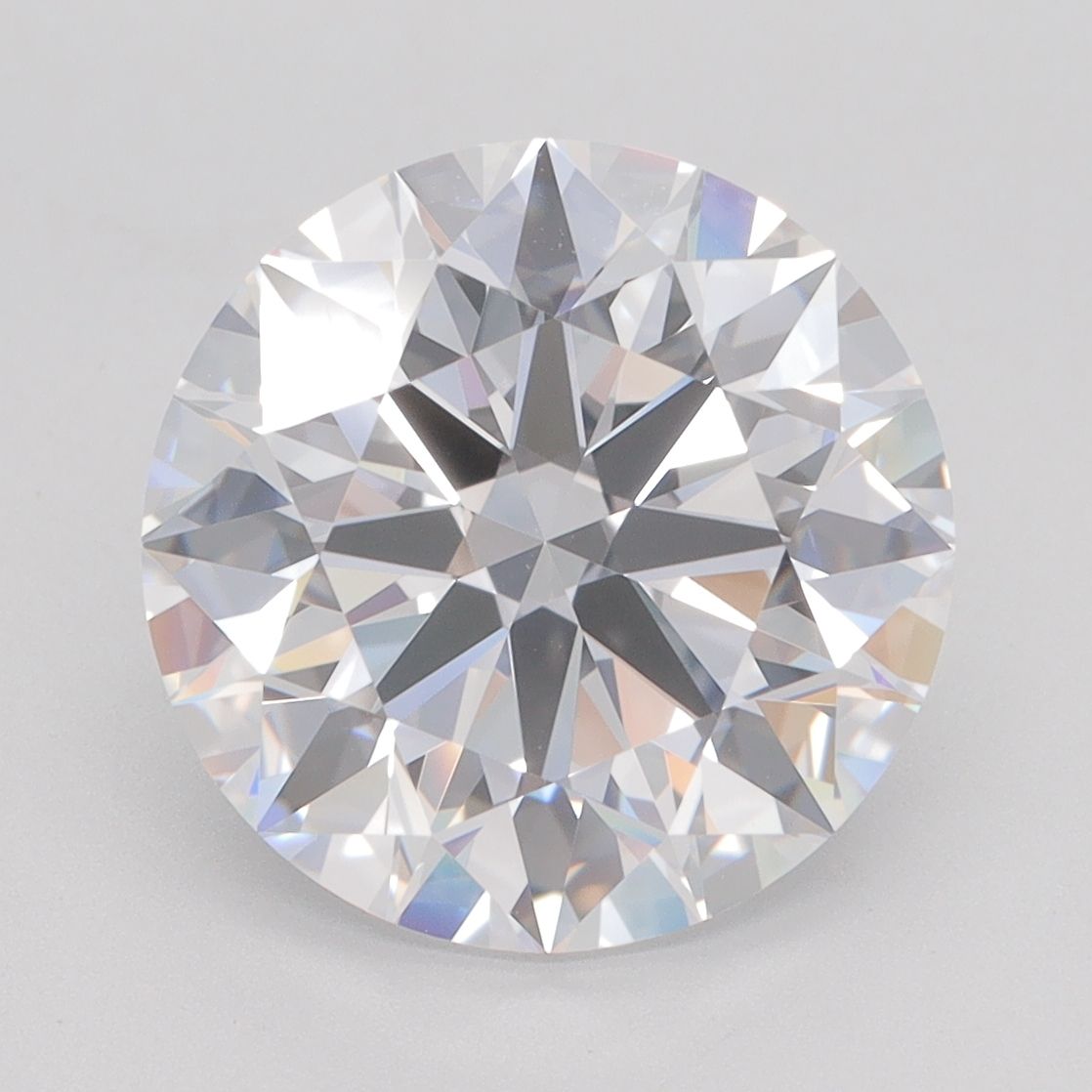 5.04 ct. round Lab Grown Diamond front image