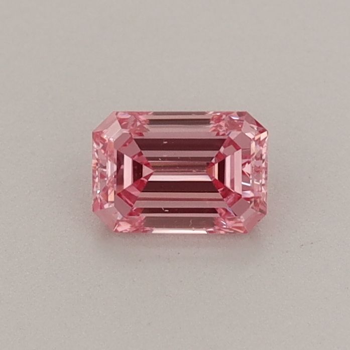 0.35 CT Fancy Vivid Pink EMERALD