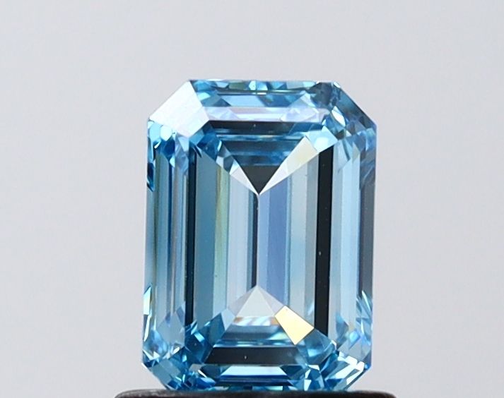 1.04 CT Fancy Vivid Blue EMERALD
