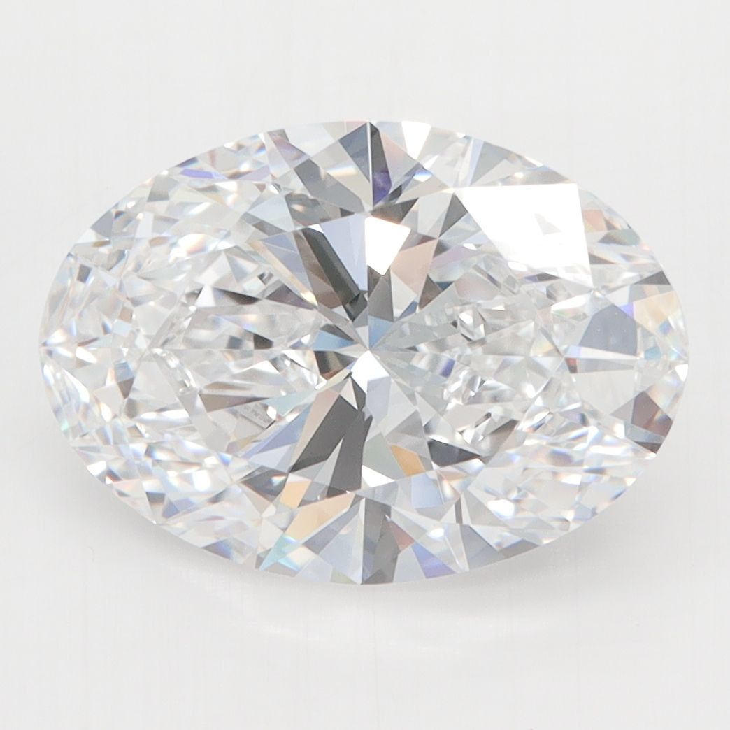 4.10 ct. oval Lab Grown Diamond front image