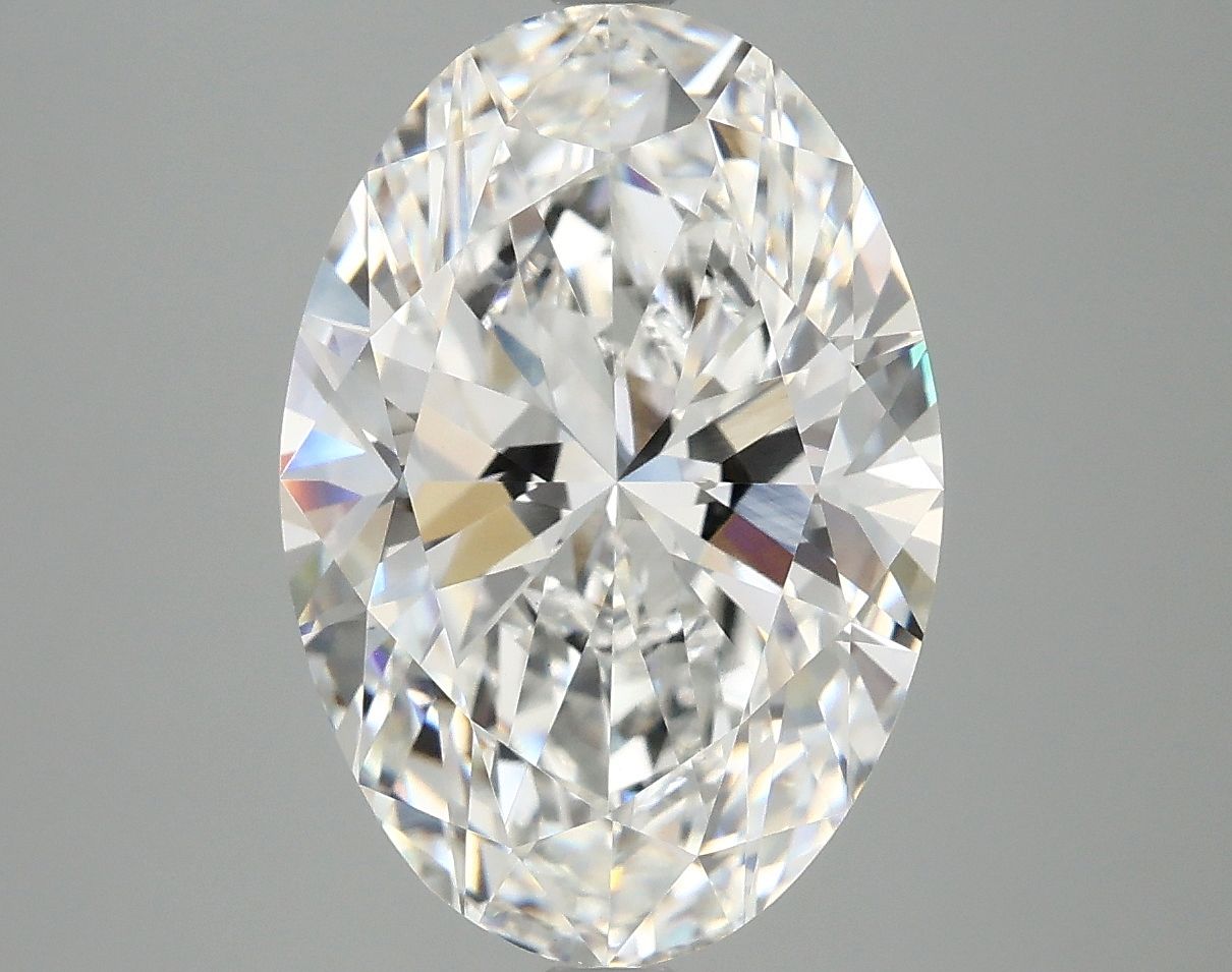 5.03 ct. oval Lab Grown Diamond front image