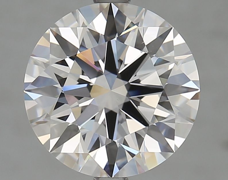 Diamant Rond 3.71 ct - Couleur D - Pureté VVS2