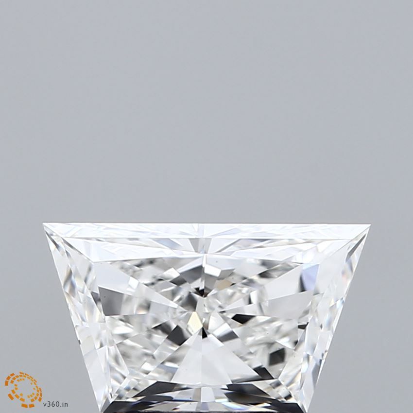 2.03 ct lab-grown Trapezoid Diamond