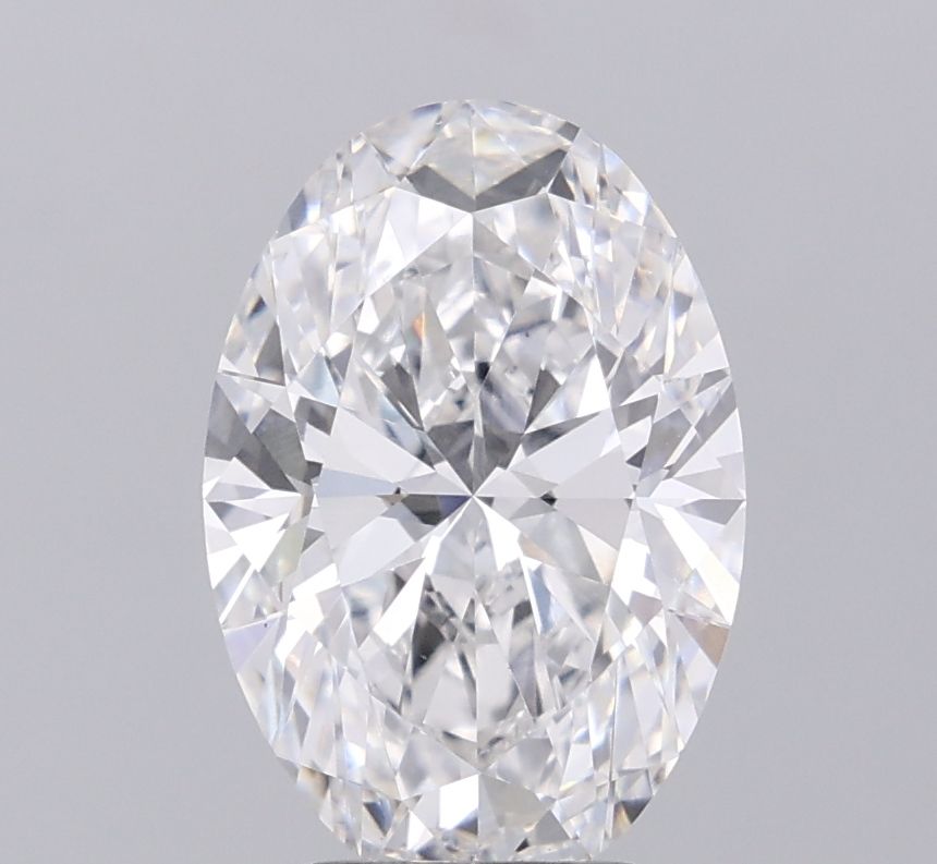 3.53 ct. oval Lab Grown Diamond front image