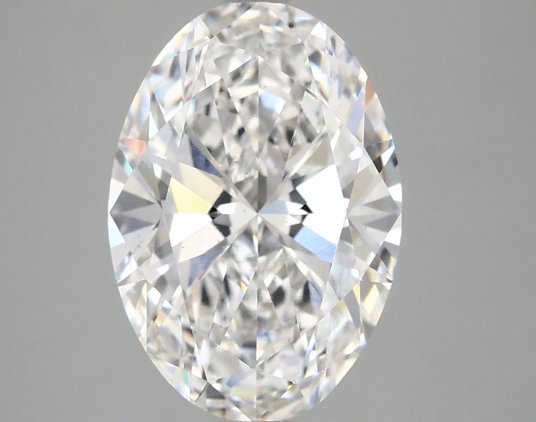3.01 ct. oval Lab Grown Diamond front image