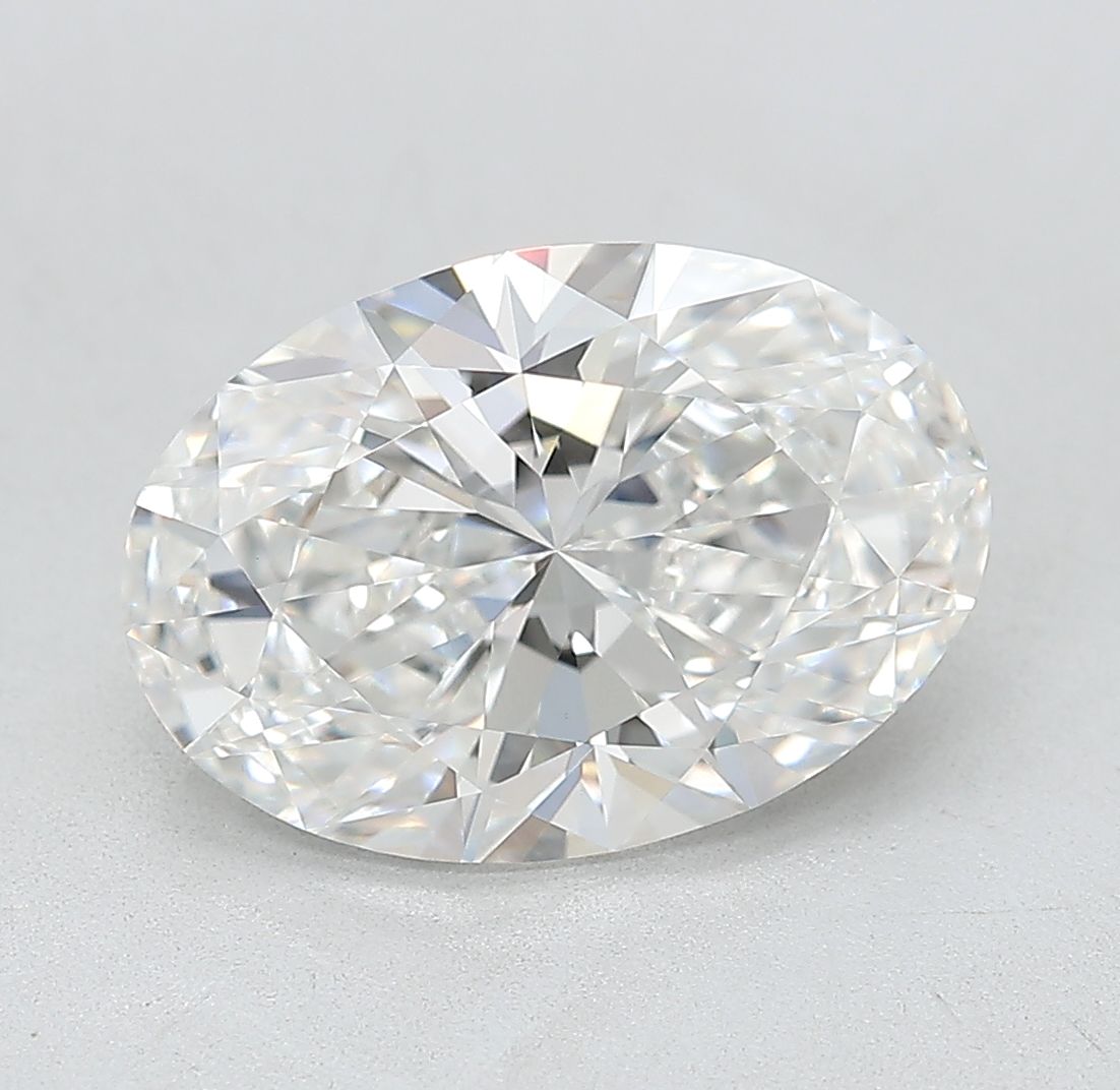 3.01 ct. oval Lab Grown Diamond front image
