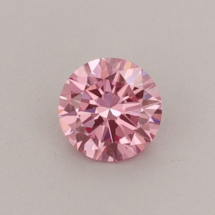 0.38 CT Fancy Vivid Pink ROUND