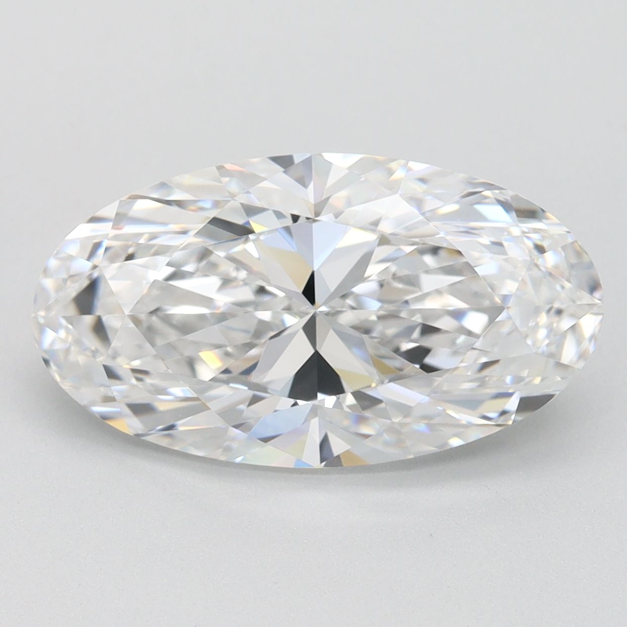 3.06 ct. oval Lab Grown Diamond front image